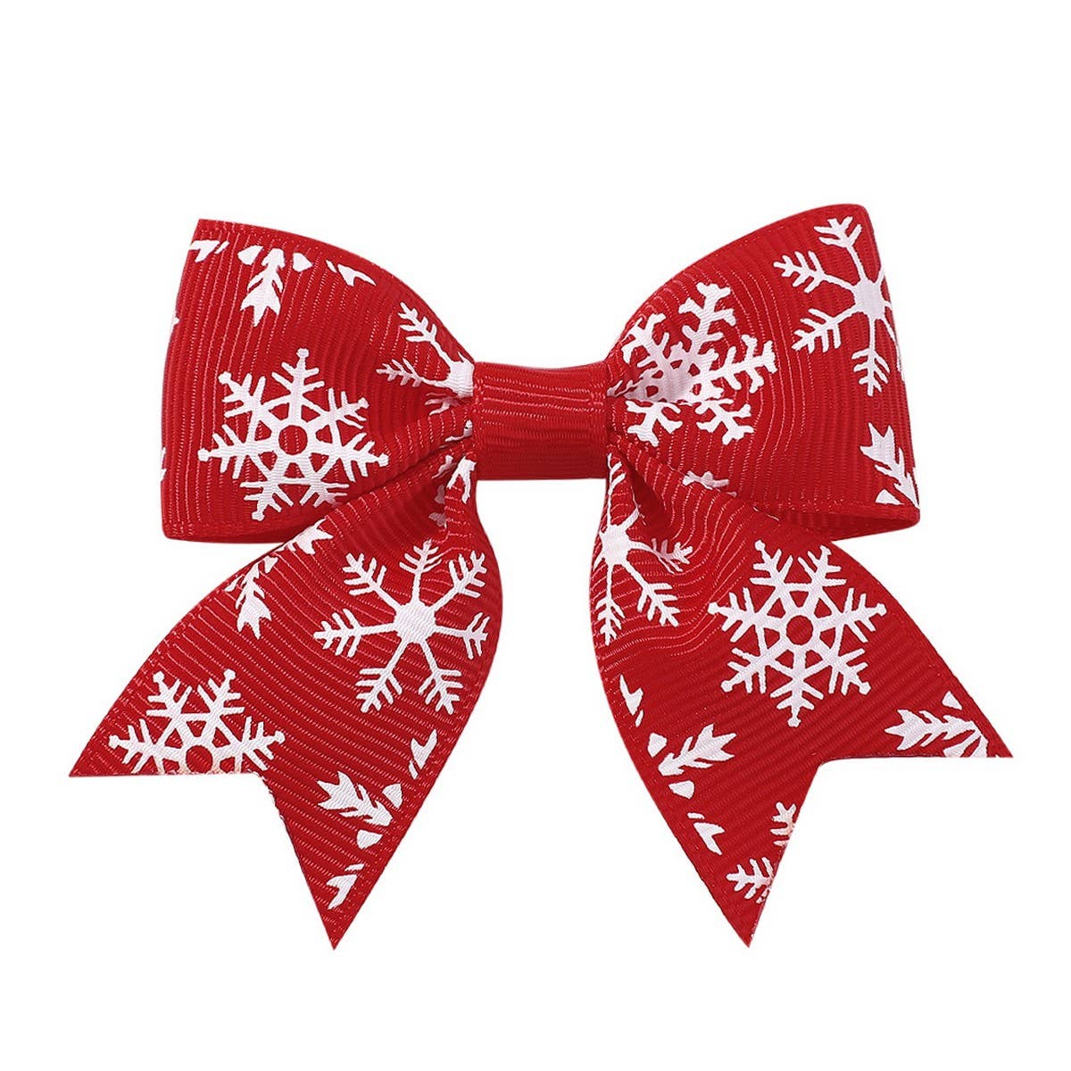 Girls¡¯ Xmas Hair Clip with Reindeer & Snow