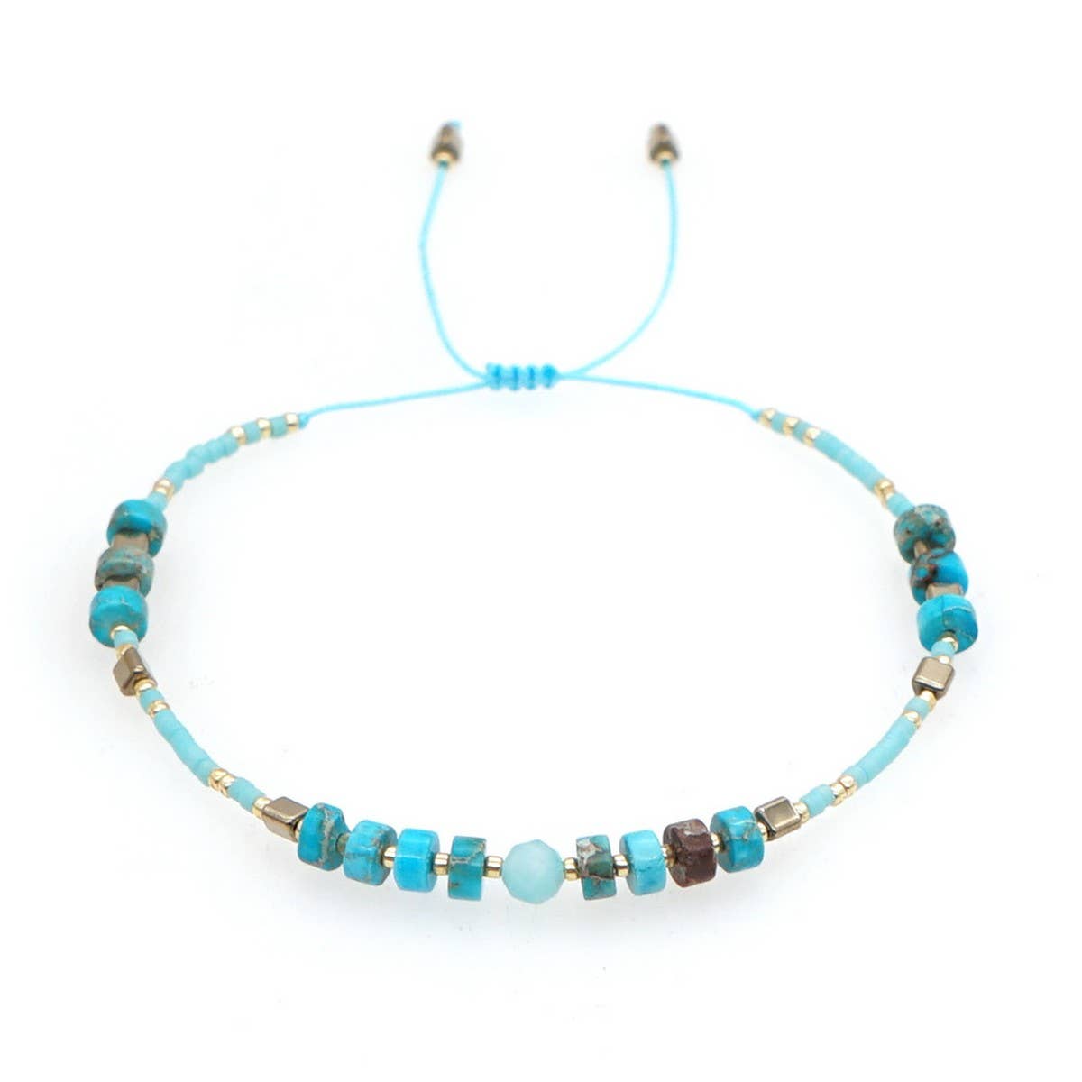 HAND-WOVEN FASHIONABLE RICE BEADS BRACELET_CWAB4619