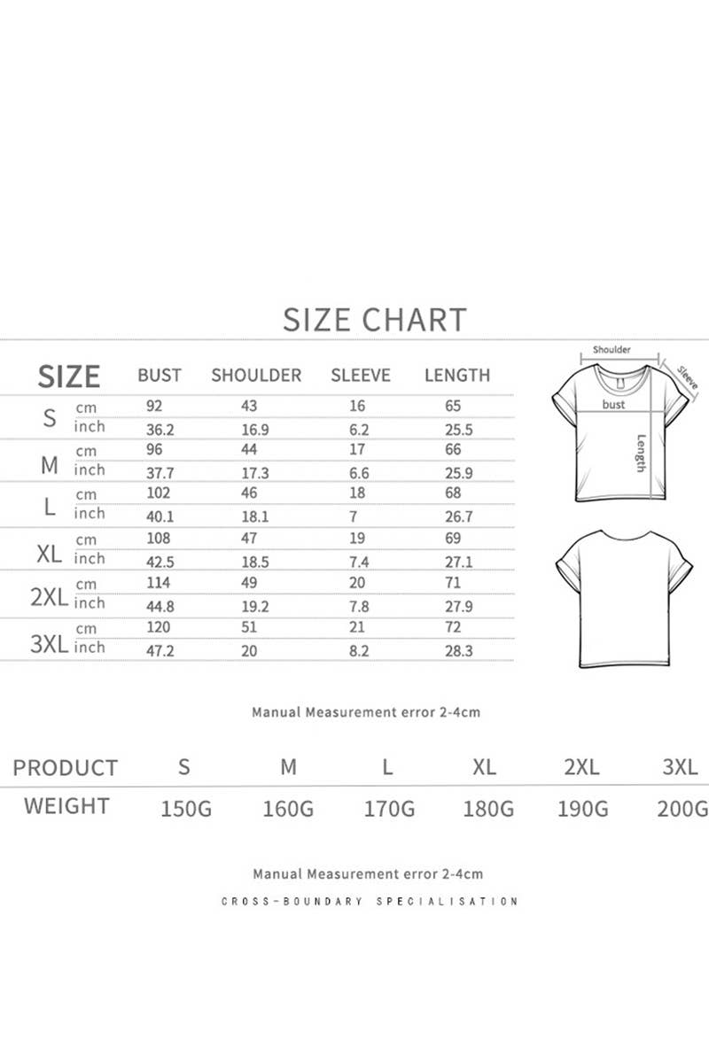 CWTTS1549_SIMPLE CASUAL ROUND NECK SHORT SLEEVE T-SHIRT