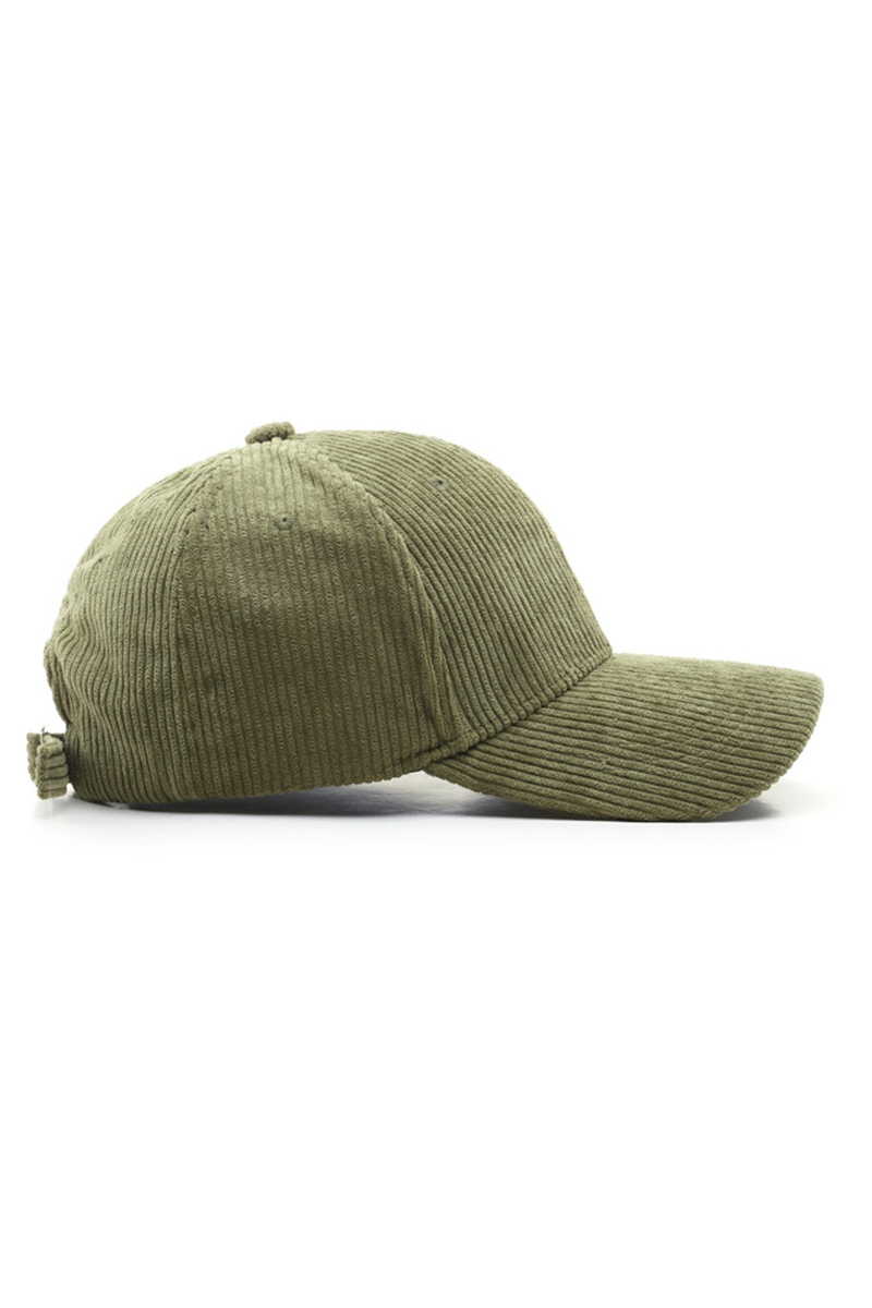 Corduroy Baseball Cap Unisex Winter Warm Outdoor_CWAH0517