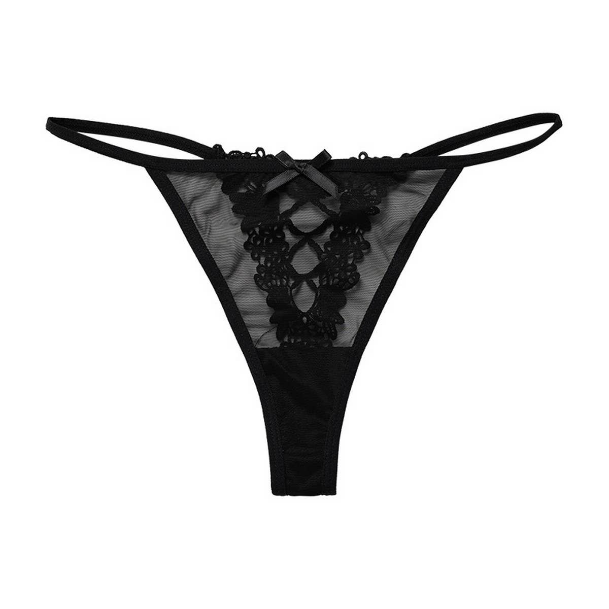 WOMENS SEXY LACE UP UNDERWEAR