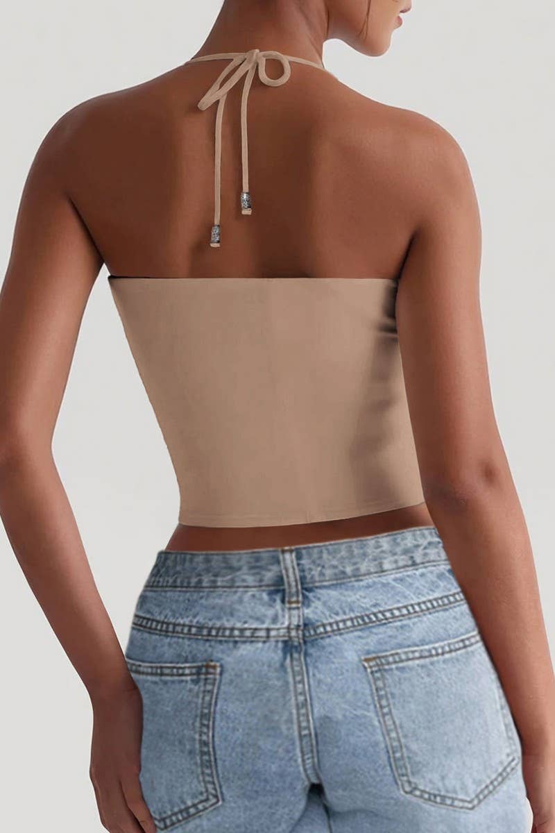 CWTTSL0381_SPORTS BACKLESS SLIM YOGA CAMISOLE