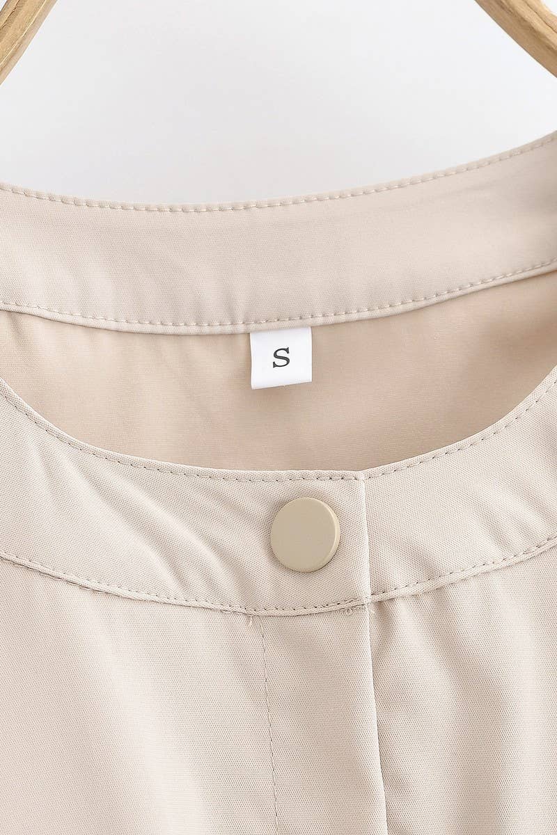 CWSBSSL0141_VEST+SKIRT COMFORTABLE CASUAL WORKWEAR SUIT