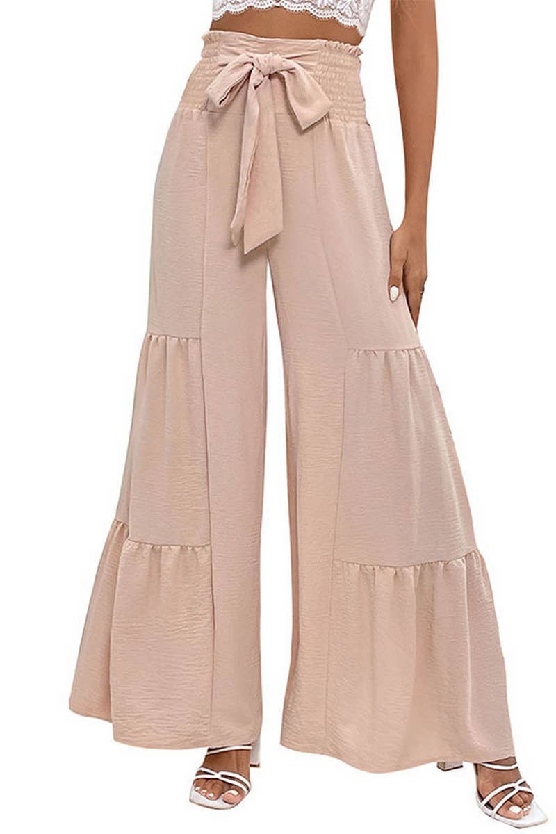 CWBLP0811_CASUAL HIGH WAIST FLARED PANTS