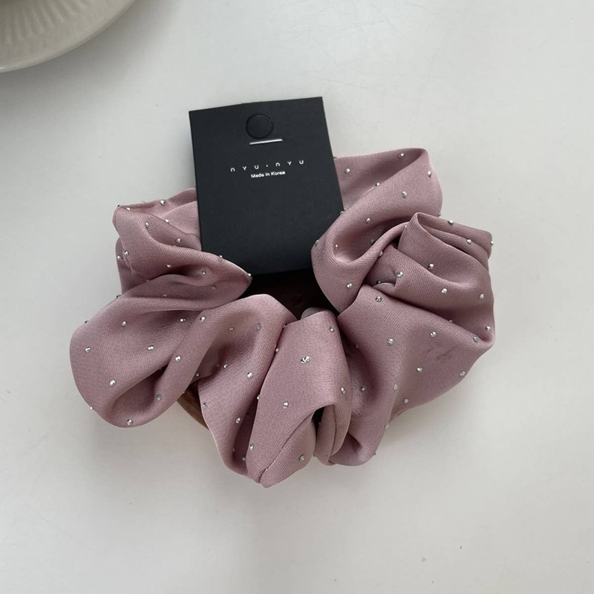 VINTAGE FRENCH STARS HAIR SCRUNCHIES_CWAHA1726