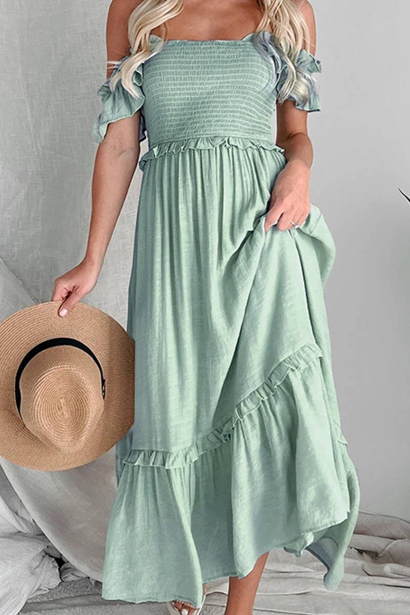 CWDMD2556_SOLID COLOR BACKLESS MIDI DRESS