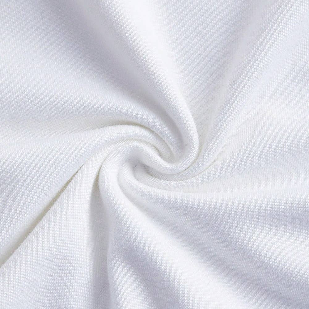 COLOR CONTRAST SHORT HOTTIE TIGHT-FITTING BASE