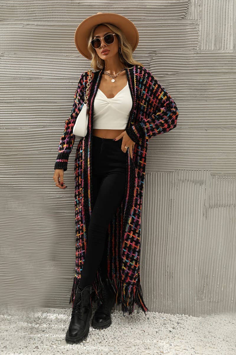 CWOCAL0506_Long Sleeve Casual Open Front Cardigan Sweater