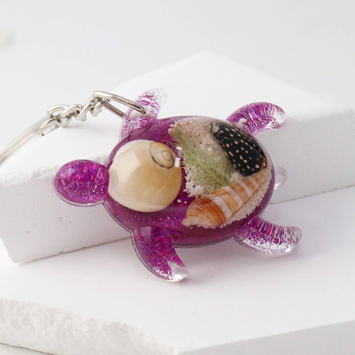 NEW SEASIDE CREATIVE TURTLE KEYCHAIN PENDANT