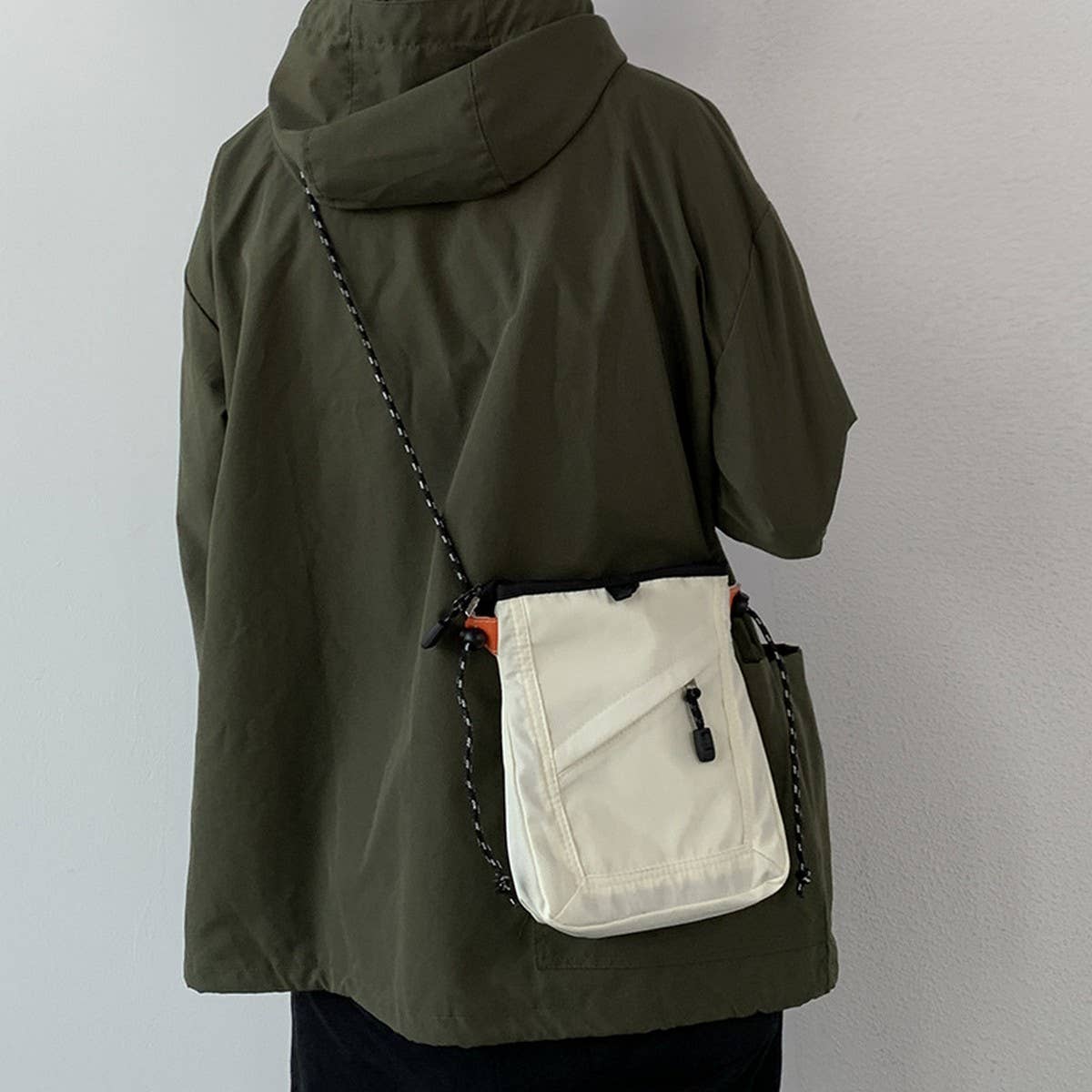 SOLID COLOR SIMPLE SHOULDER CROSSBODY BAG_CWAB2053