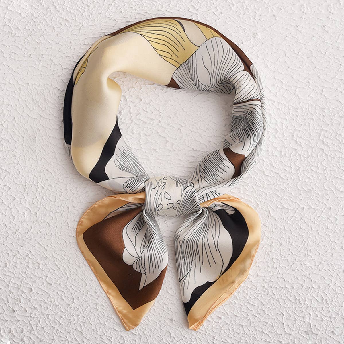 CWASC2394_SPRING AND AUTUMN GENTLE COLOR FLOWER SQUARE SCARF