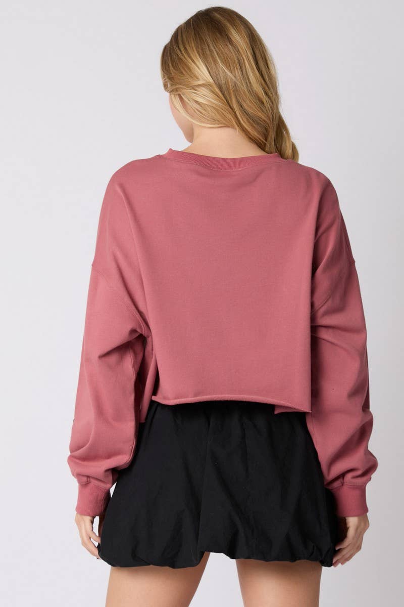 CWTBLL01263_HALLOWEEN PUMPKIN SEQUIN PULLOVER SWEATSHIRT