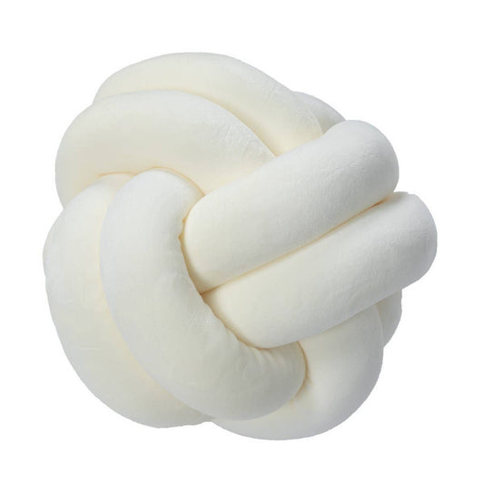 KNOT WITH TWO STRANDS OF ROPE PILLOW CUSHION