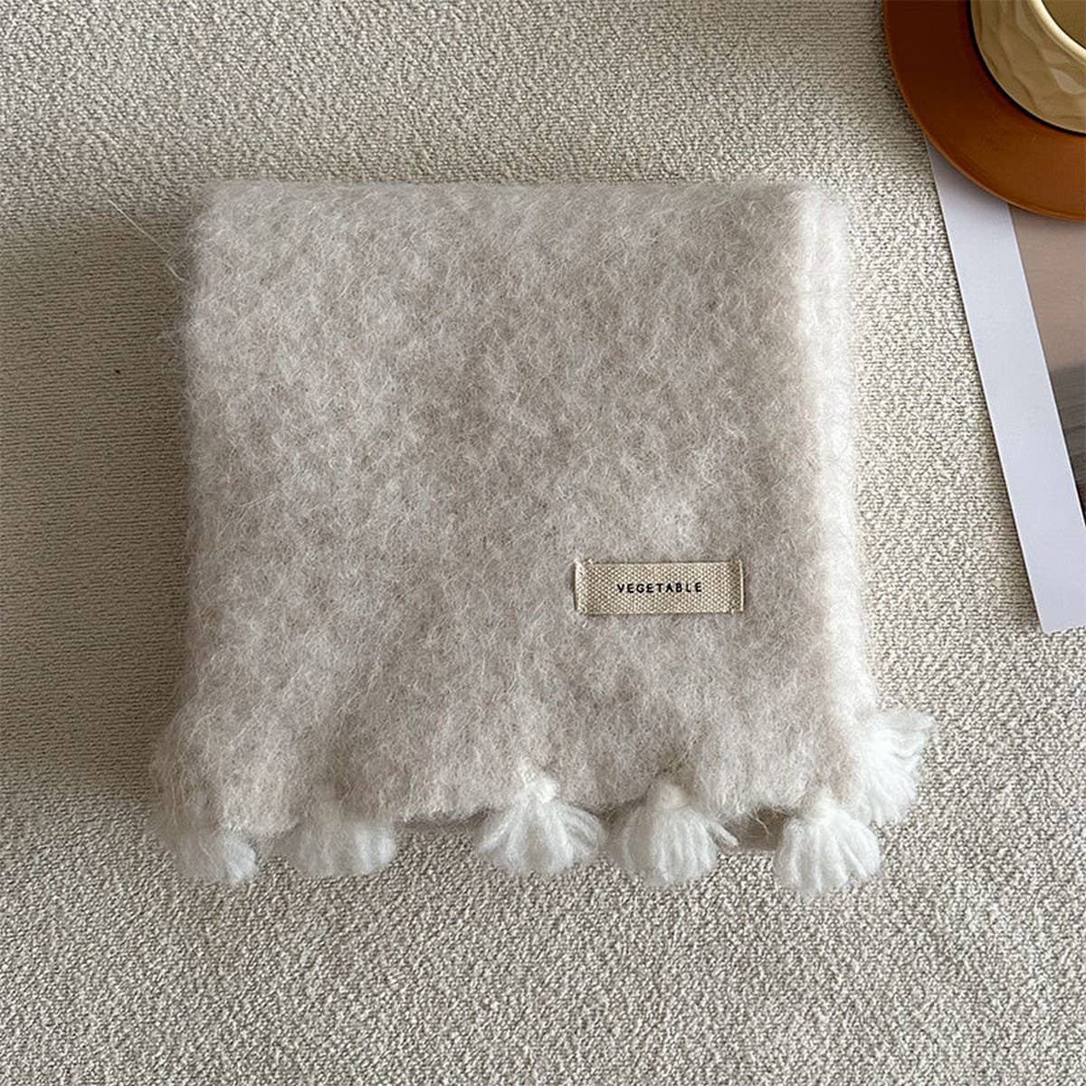 Soft Knit Scarf ??Thick Tassel Winter Warm Wrap_CWASC2292