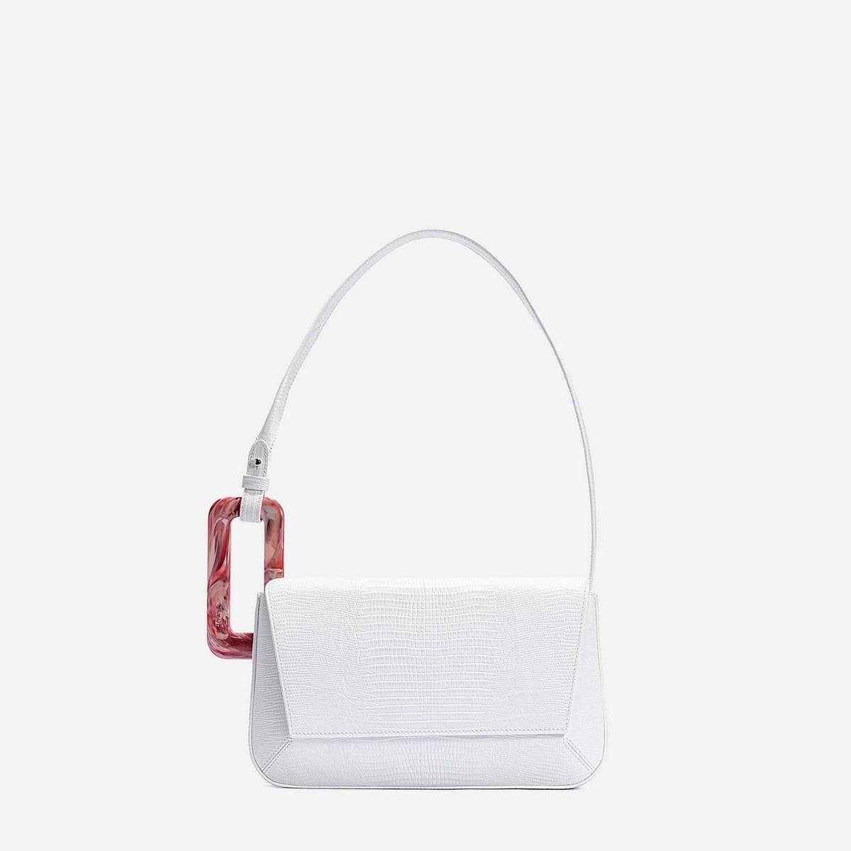 GEOMETRIC SPLICING SMALL SQUARE BAG SHOULDER BAG_CWAB1935