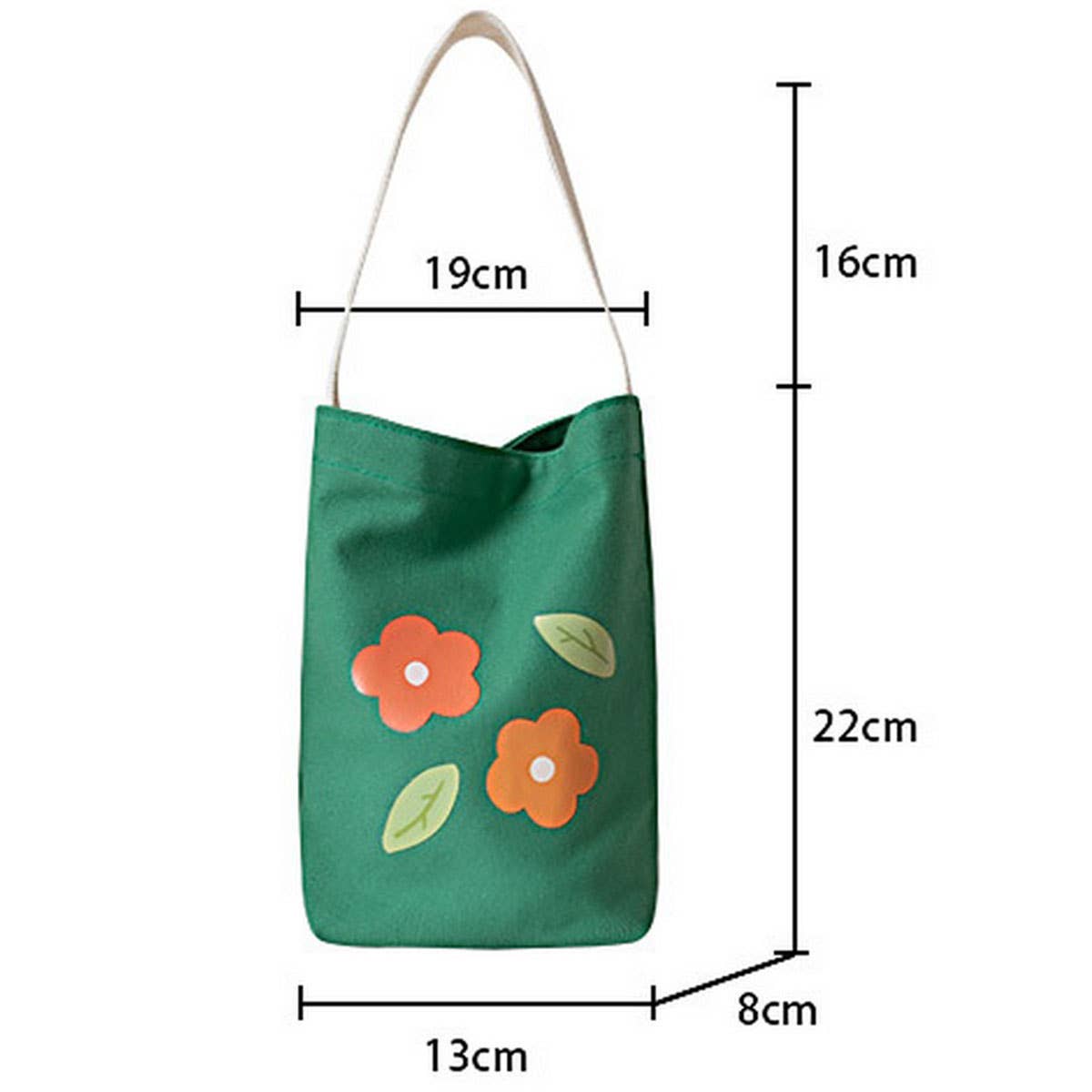 Canvas Tote for Drinks & Phone ??Summer Style_CWAB5604