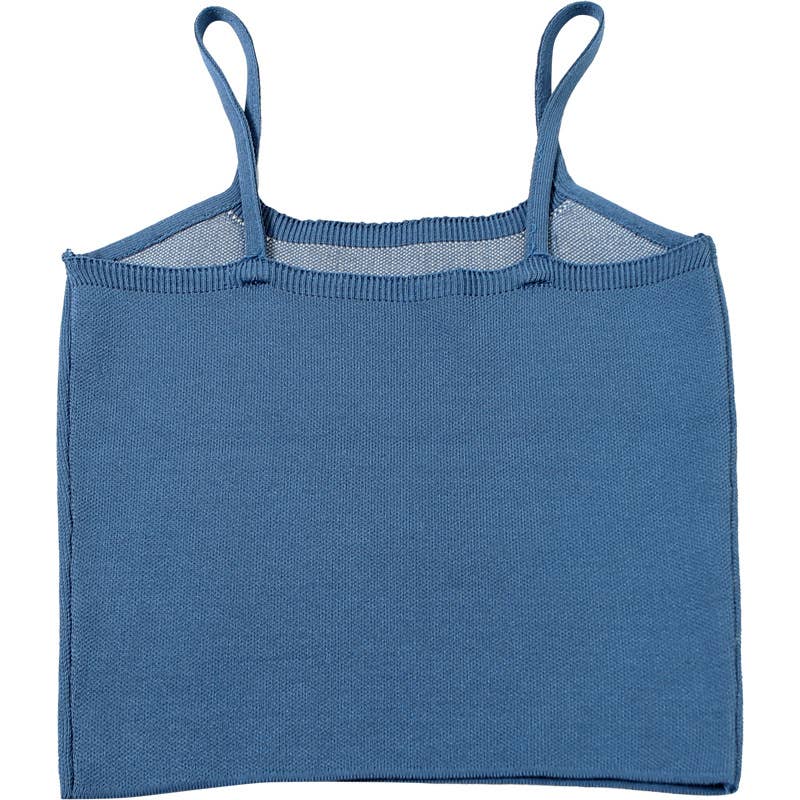 Comfy Sexy Floral Knit Crop Cami Top