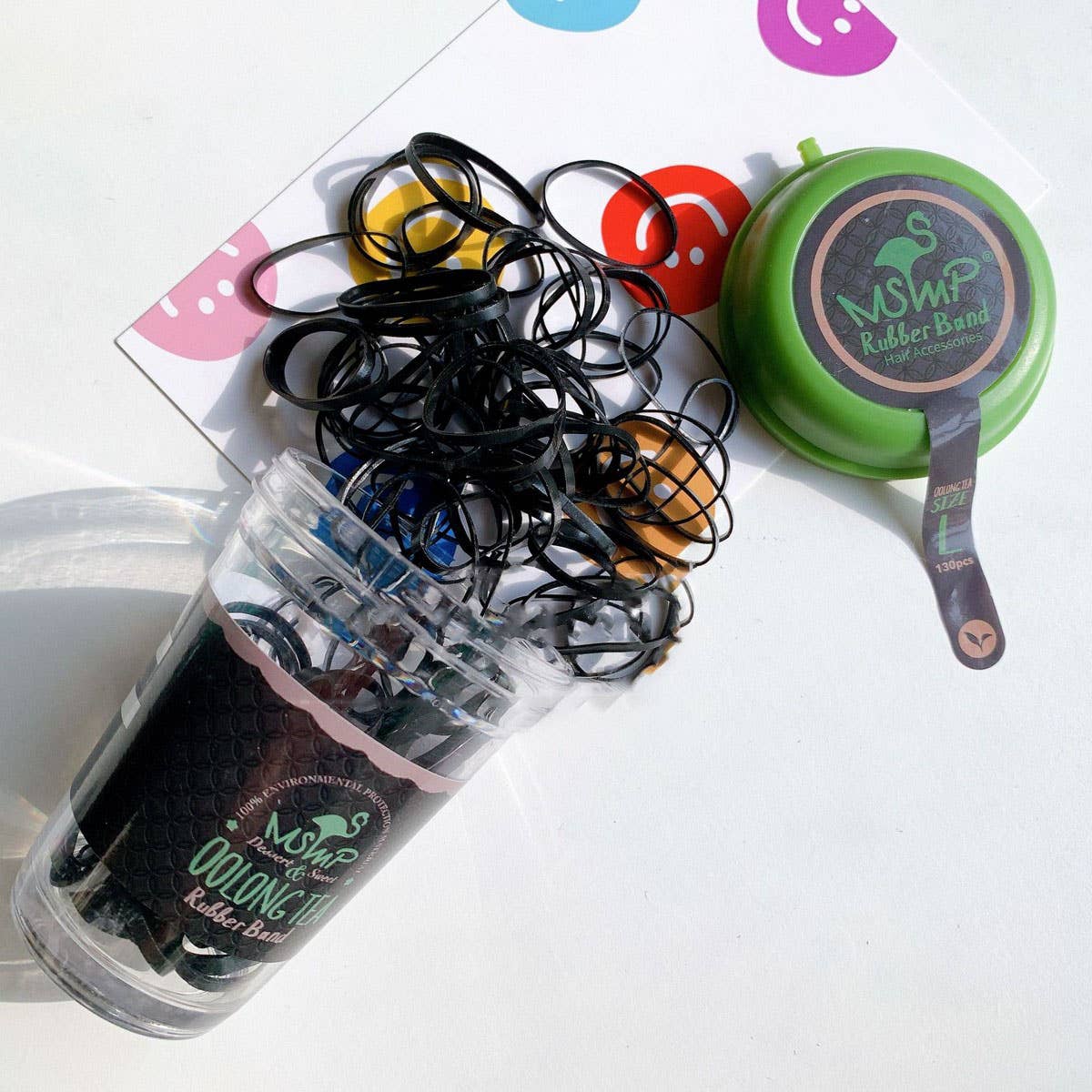 CWAHA07734_KOREAN KIDS CANDY COLOR ELASTIC HAIR TIES