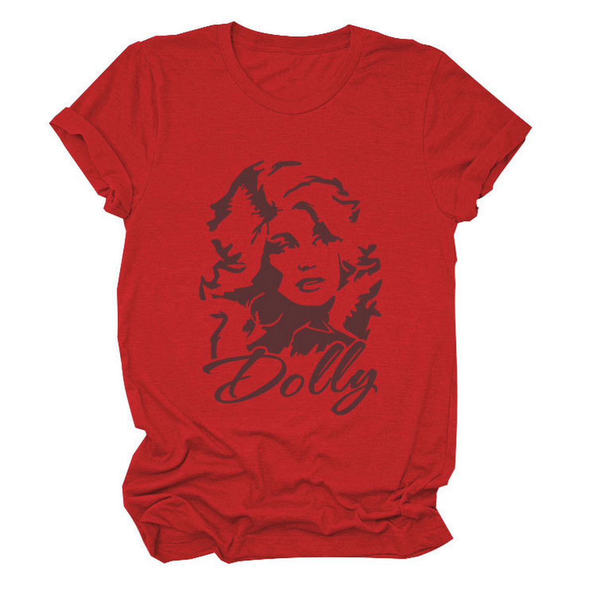 Trendy Women¡¯s Tee ? Casual Round Neck Shirt