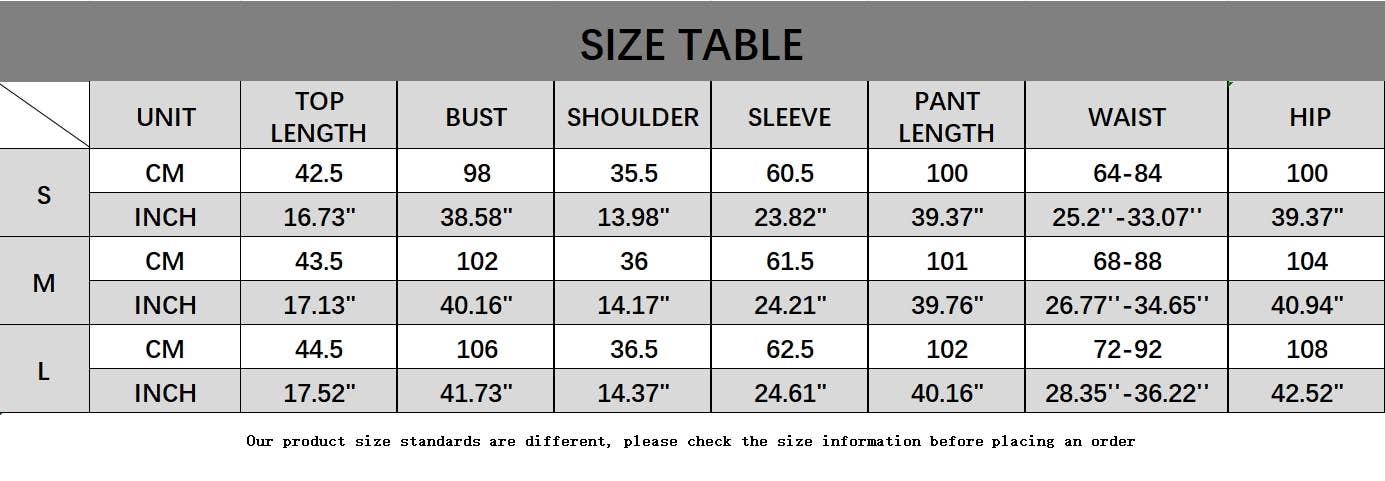 CWSPJ0182_LONG-SLEEVED TROUSERS PAJAMAS HOME WEAR SET