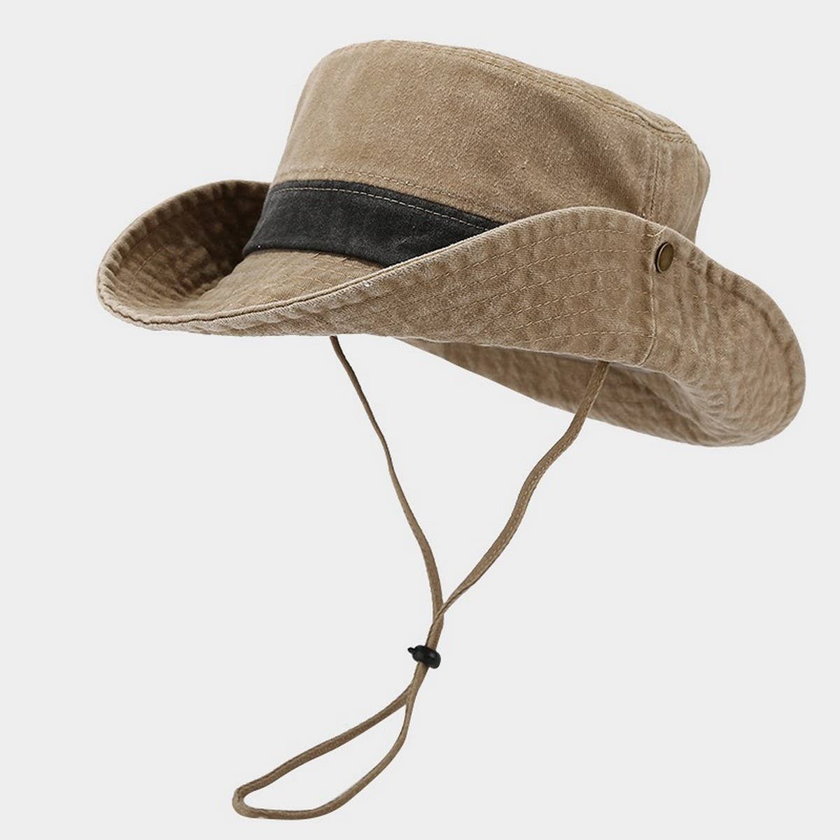 Vintage Wide Brim Jungle Fishing Hat_CWAH3789