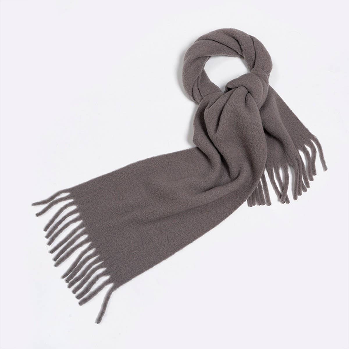 Alpaca Wool Blend Scarf ??5% Wool Soft Winter Wrap_CWASC2316