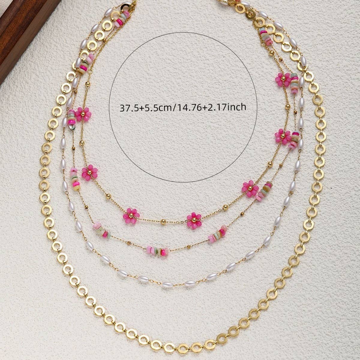 COLORFUL AND BRIGHT PERSONALITY NECKLACE