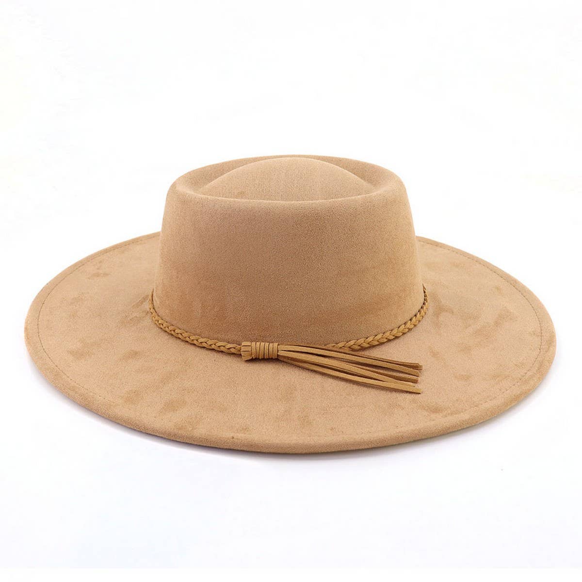 COUPLE WIDE BRIM HAT FLAT BRIM GENTLEMAN HAT_CWAH1771