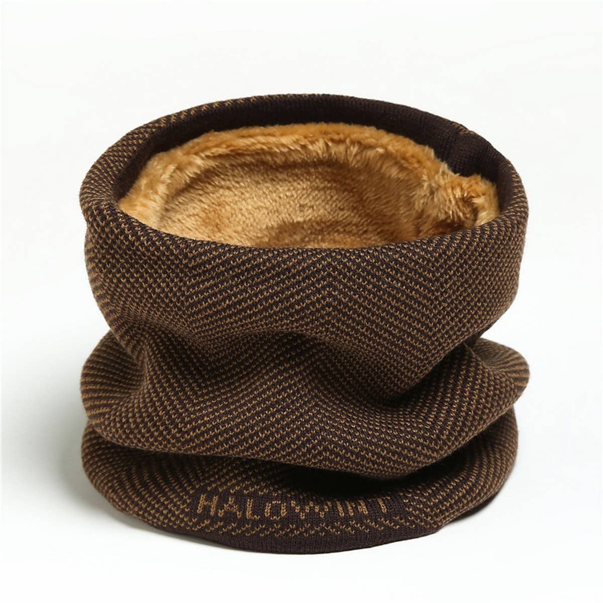WATER RIPPLE SIMPLE COLOR MATCHING NECK GAITER