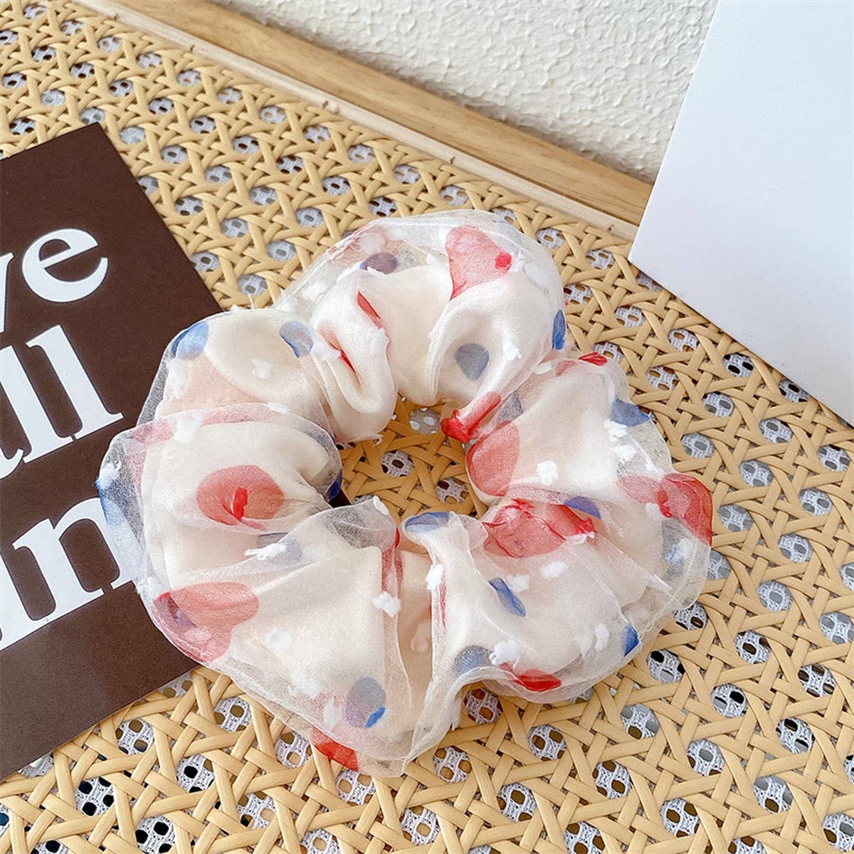 SMALL FRESH FABRIC FLOWER HAIRRING HAIRACCESSORIES_CWAHA4163