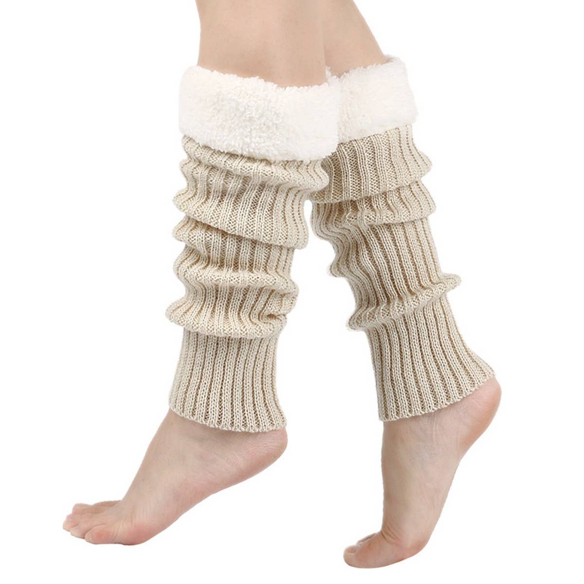 CWMM10089_COZY LEG WARMERS &AMP FOOT FOR CHRISTMAS