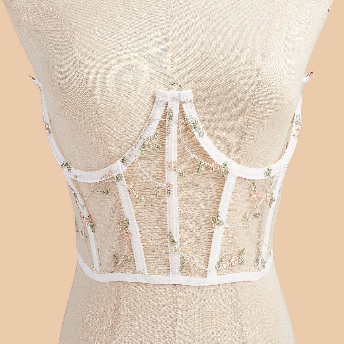 CWABE0981_COMMUTER EMBROIDERY WAIST AND BUST SLIM WAIST BELT