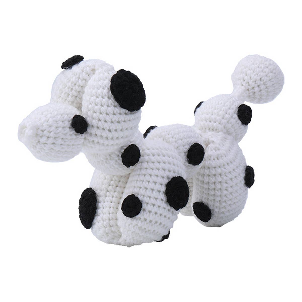WHITE BALLOON DOG DOLL CROCHET MATERIAL PACK