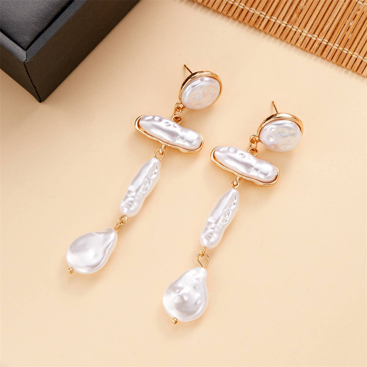 PERSONALIZED IRREGULAR TASSEL EARRINGS_CWAJE2449