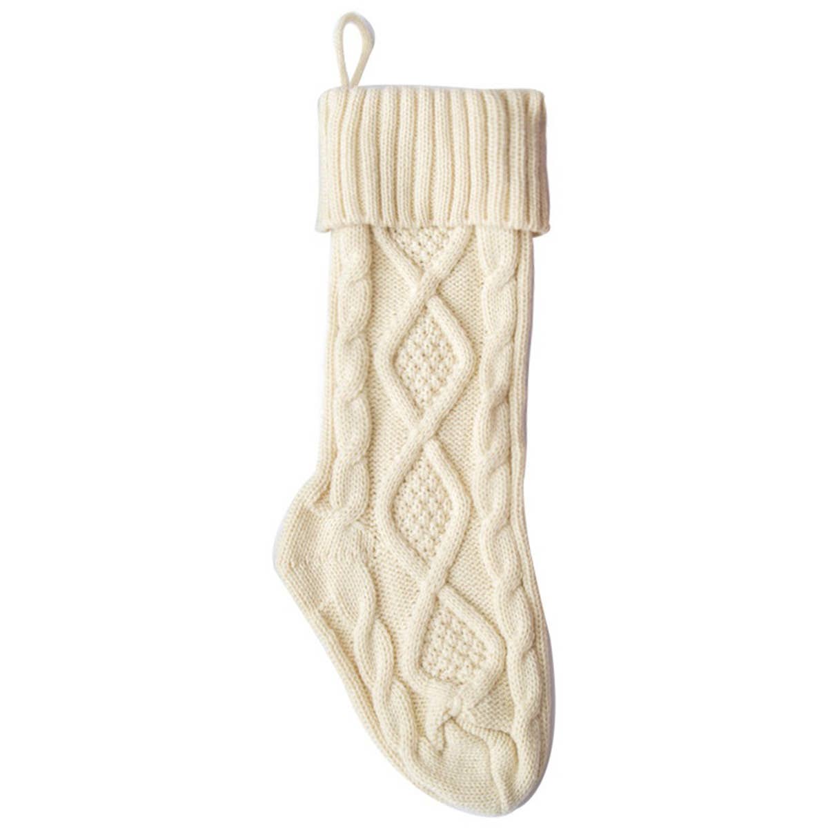 DIAMOND SHAPED CANDY BAG CHRISTMAS STOCKING