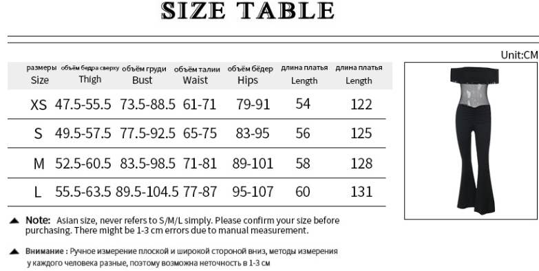 CWSJS1491_OFF-SHOULDER MESH SEXY BACKLESS JUMPSUIT