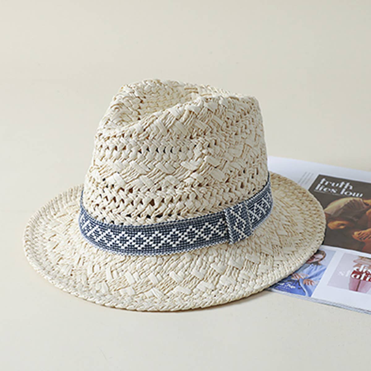 NEW HAND-KNITTED SUN PROTECTION HAT_CWAH1344