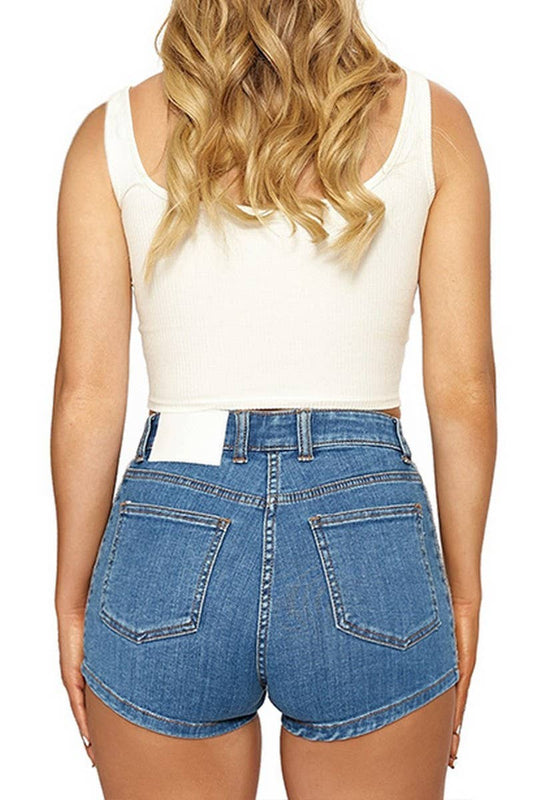 CWTTK0820_SOLID COLOR SHORT SLEEVELESS RIBBED INNER VEST