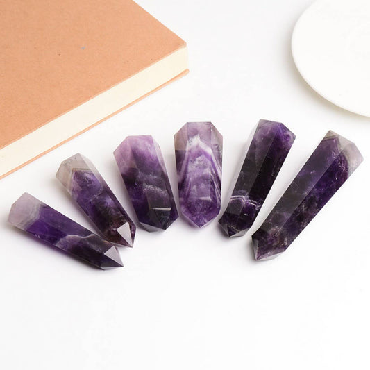Amethyst Crystal Point Hex Tower_CWMM8102