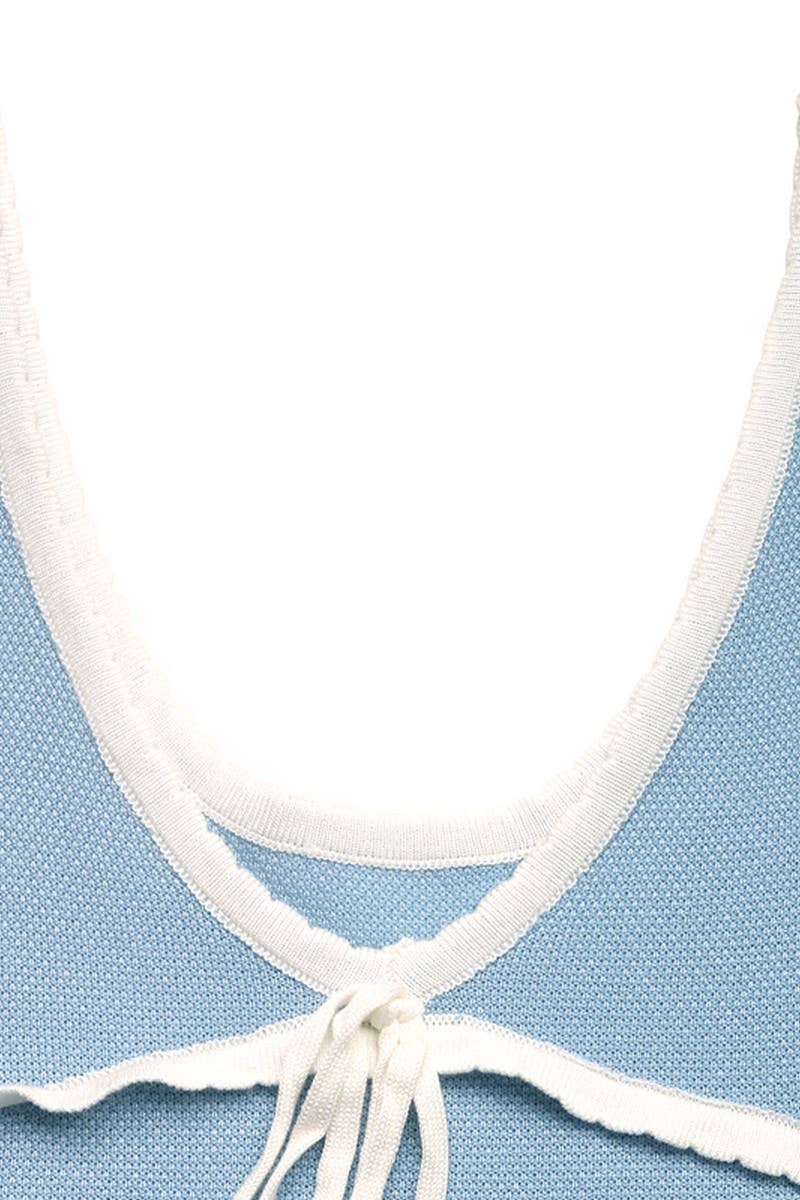 CWTTK1091_SWEET BOW SLIM FIT KNIT CAMI TOP