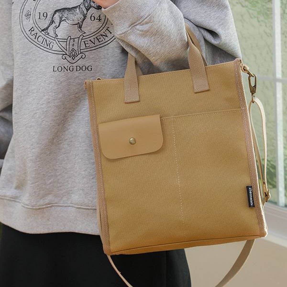 NEW COMMUTER LITERARY HANDBAG SHOULDER BAG_CWAB2437