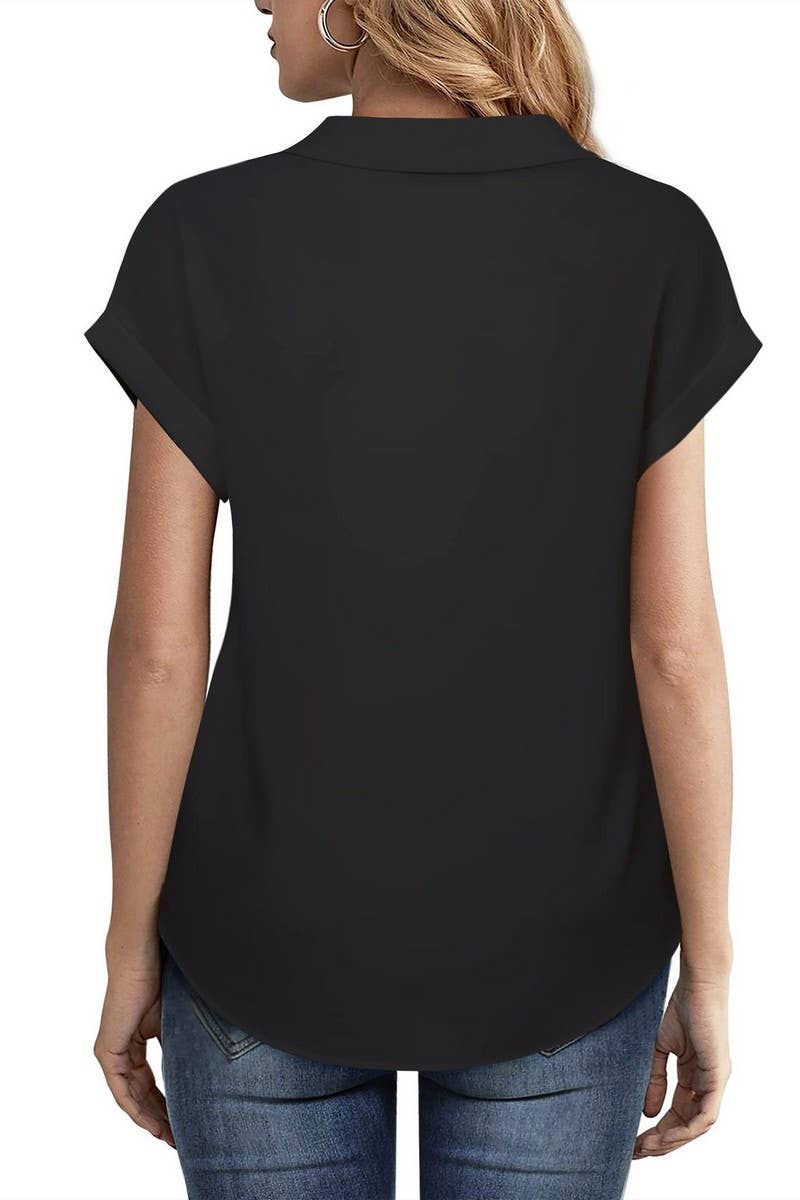 CWTBLS2252_FLORAL DROP SHOULDER LOOSE FIT PULLOVER SHIRT