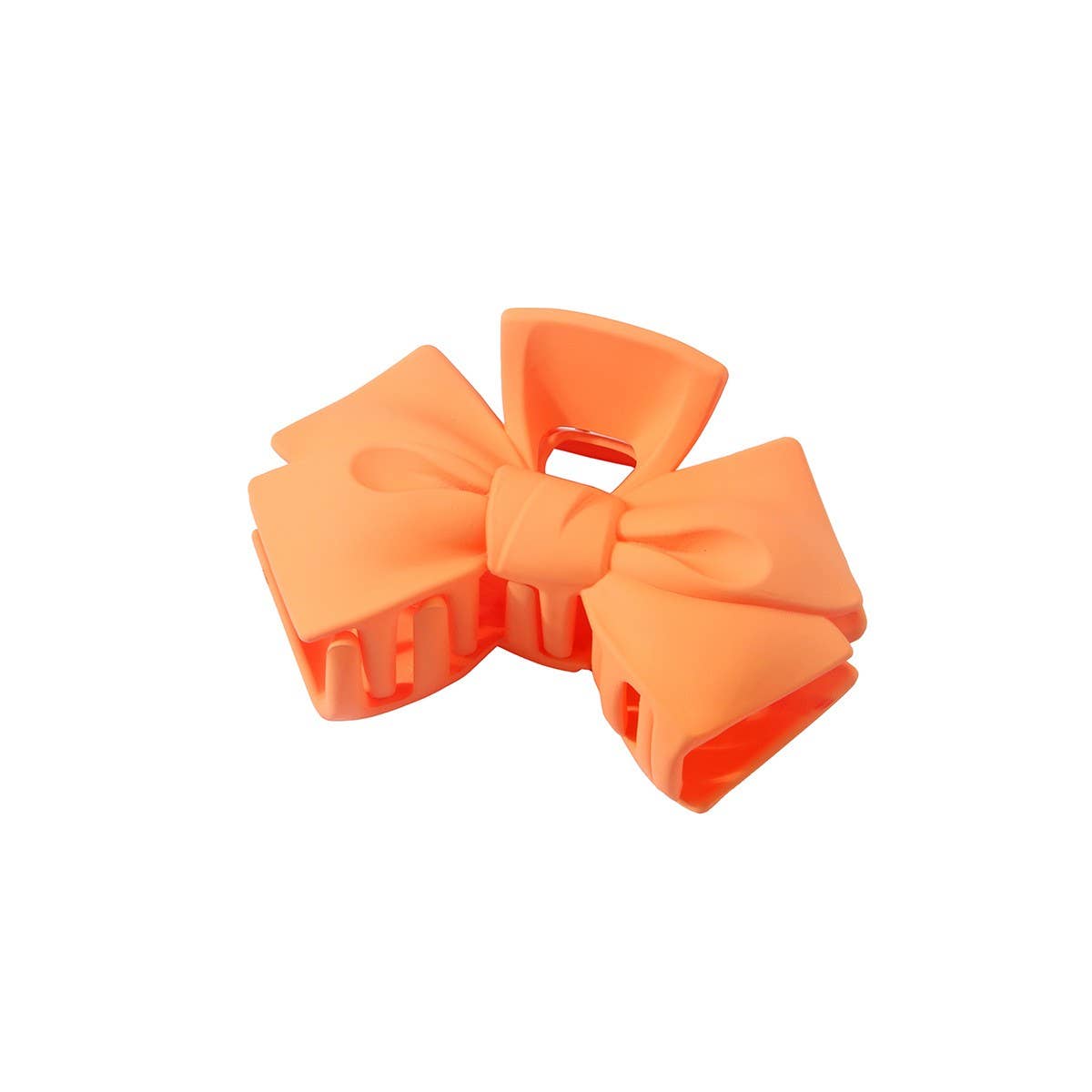 CWAHA07452_KOREAN BOW HAIR CLAW CLIP FOR WOMEN UPDO