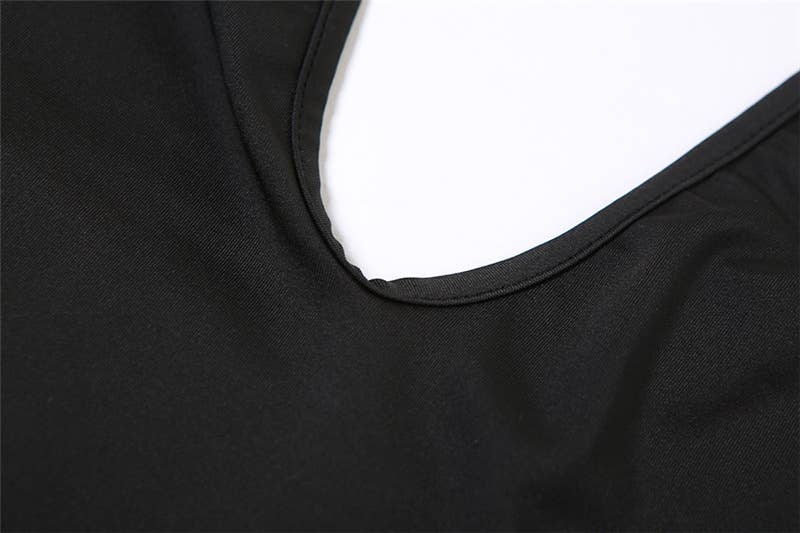 Casual Halter Neck Backless High Waist Romper