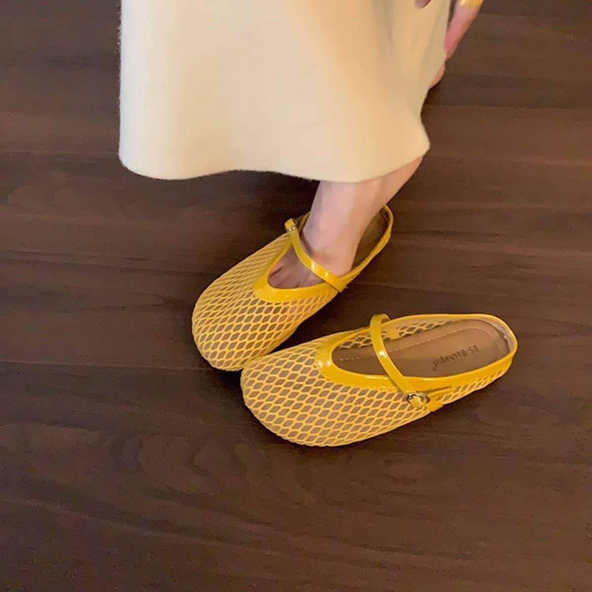 Fisherman Mesh Mules Closed Toe Flat Sandals