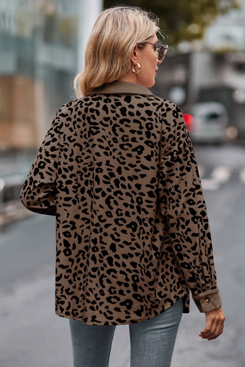 CWTSTL2119_AUTUMN LEOPARD PRINT SHIRT LONG-SLEEVED COAT