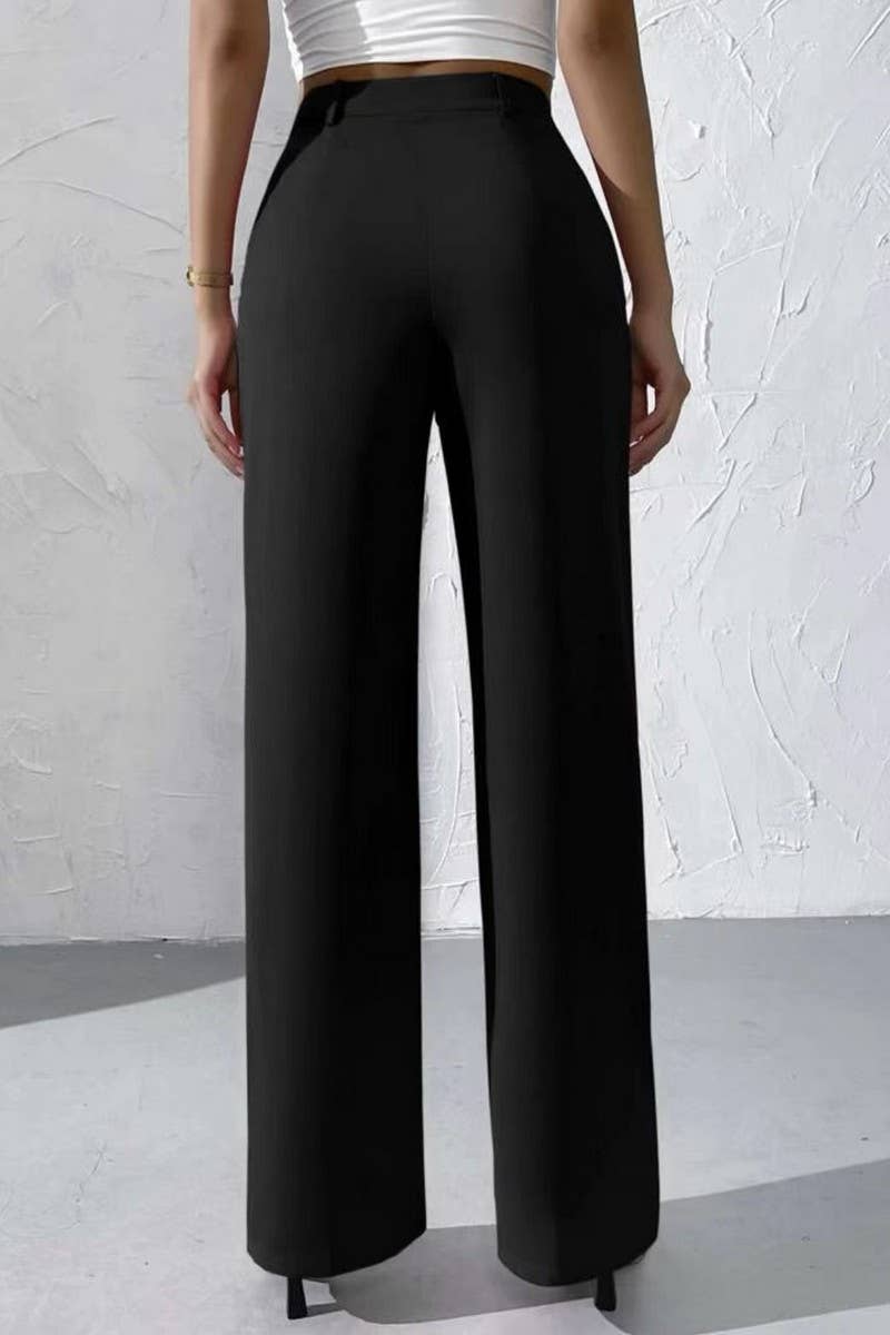 CWBLP1976_CHIC HIGH-WAISTED DRAPED WIDE LEG TROUSERS
