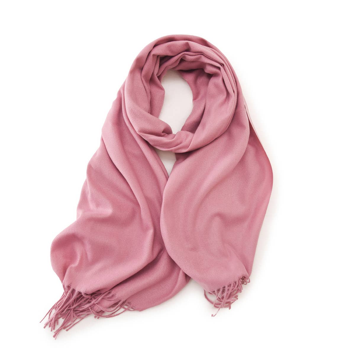 Winter Scarf Shawl - Soft Warm Fringe Design