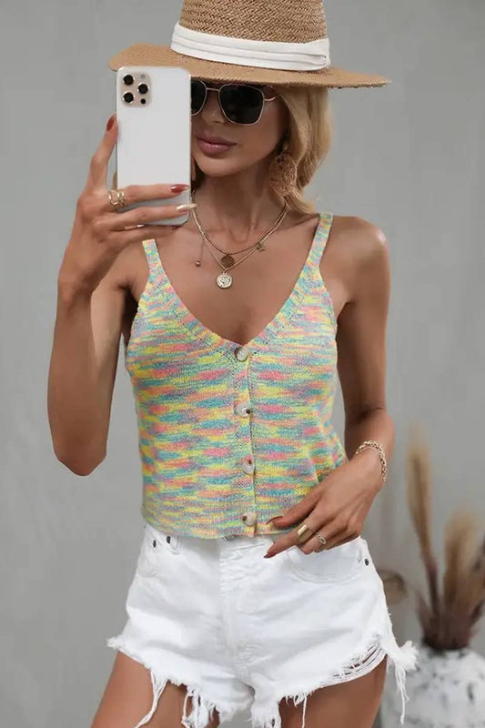 CWTTSL0303_FRESH AND SWEET HOLLOW CONTRAST VEST