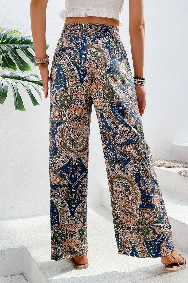 CWBLP1874_NEW SUMMER FASHION ALL-MATCH WIDE-LEG PANTS